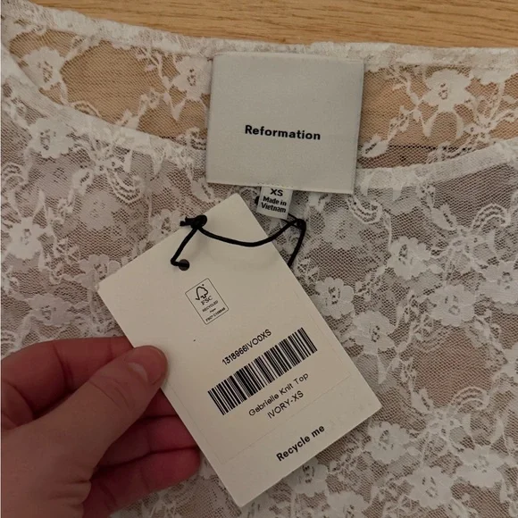 Reformation Gabrielle Knit Top - Picture 3 of 4